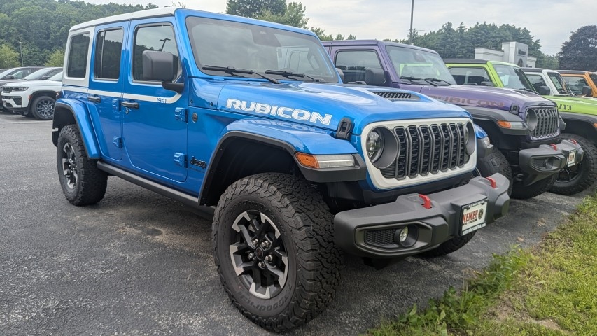 2026 Jeep Wrangler Hydro Blue near Glens Falls and Saratoga Springs