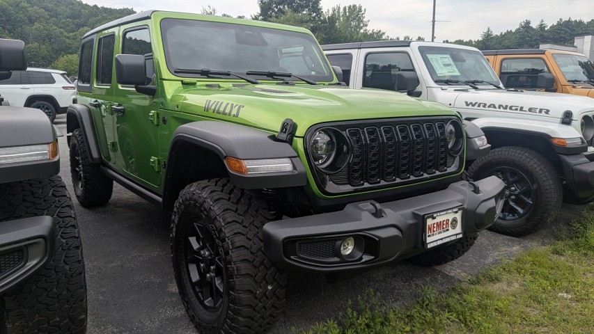 2026 Jeep Wrangler Mojito color option in Saratoga NY