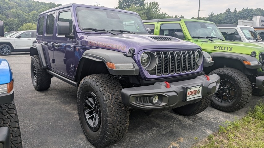 2026 Jeep Wrangler Reign purple color at Nemer CJDR of Saratoga