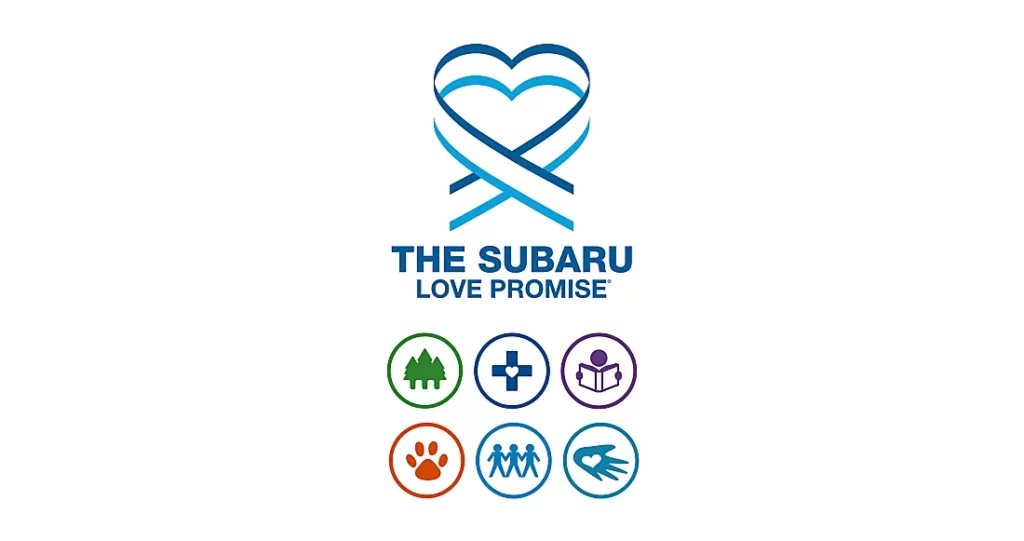 Subaru Love Promise Logo and Branches