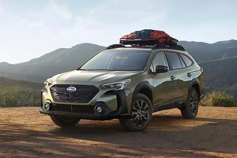 2023 Subaru Outback Onyx Edition XT Exterior Driver Side Front Profile Centennial Subaru Las Vegas NV