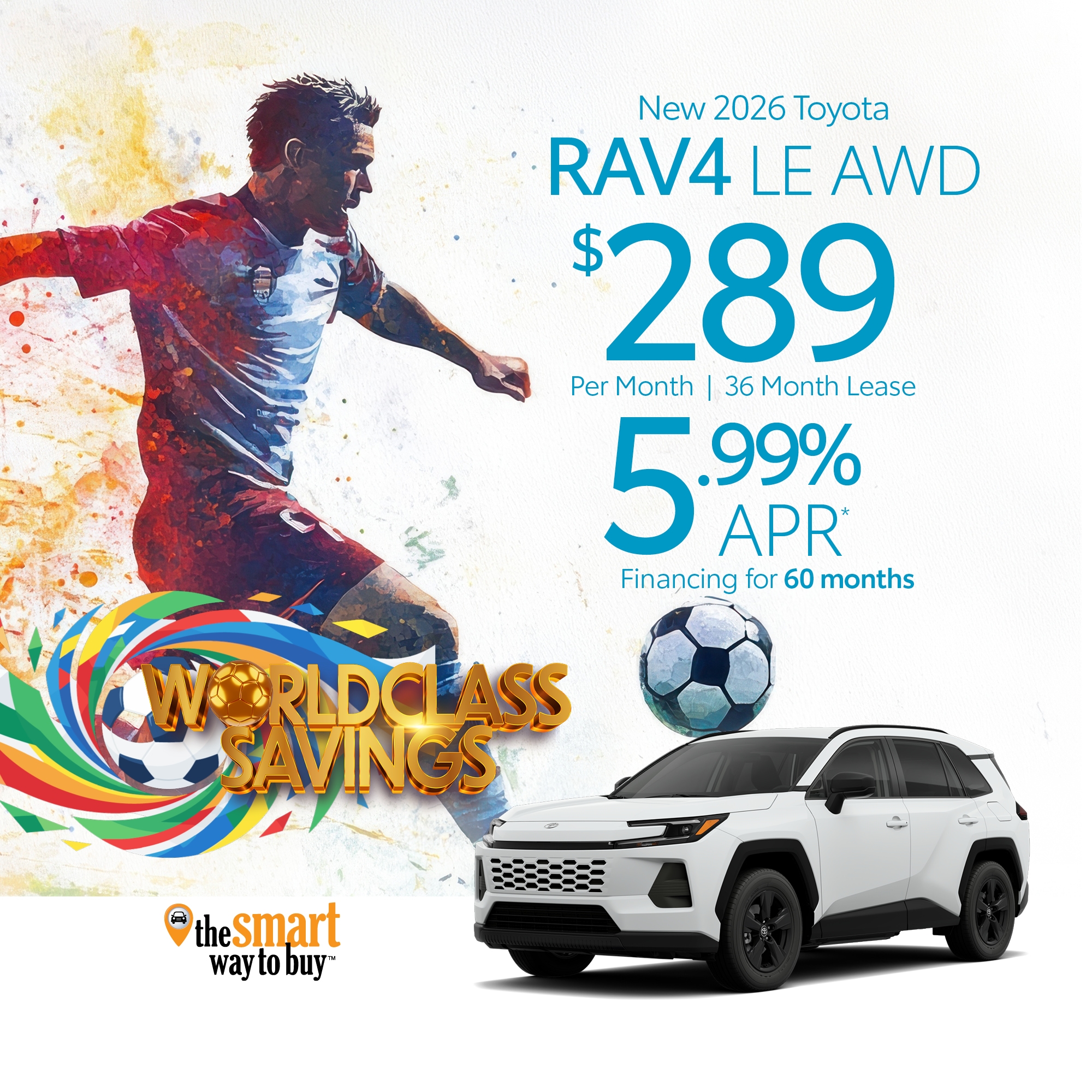 2026 RAV4 LE AWD