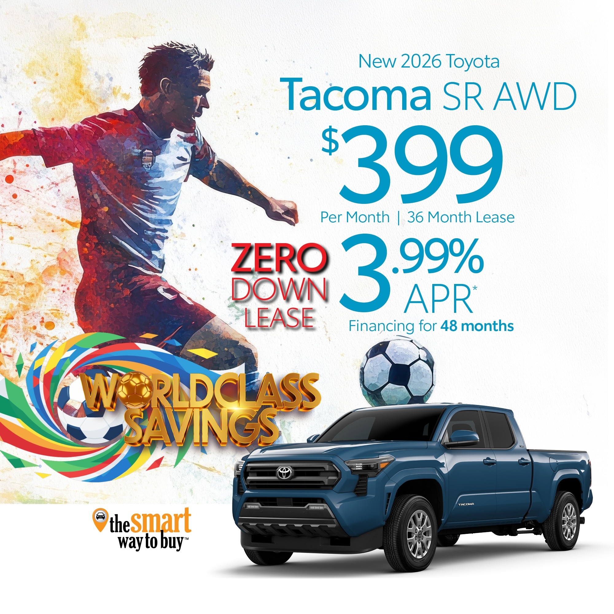 2026 Tacoma SR5 AWD