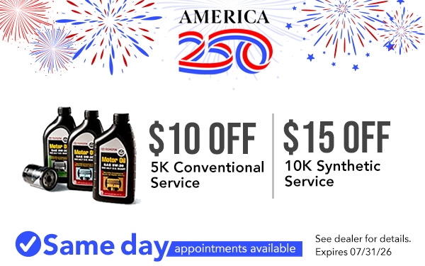 $10 off Conventional Service