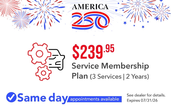 $239.95 Service Membership