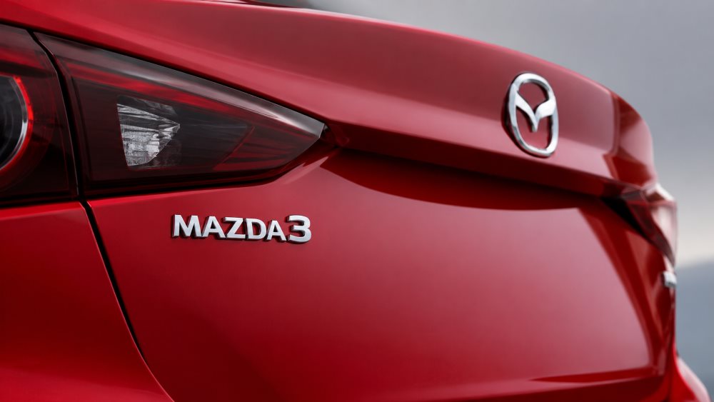 Used Mazda3 sedan on the Brickell Mazda lot in Miami