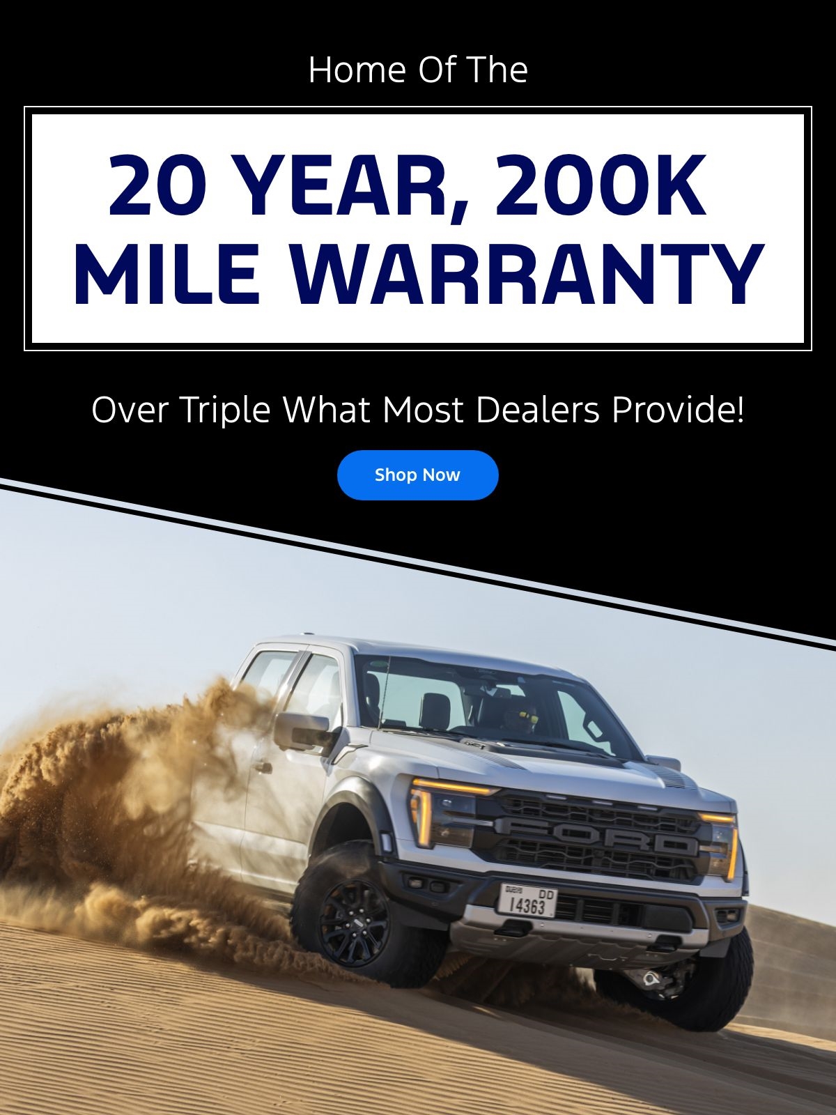 20 Year/200k Warranty