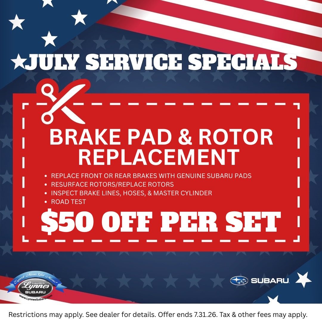 Brake Pad & Rotor Replacement