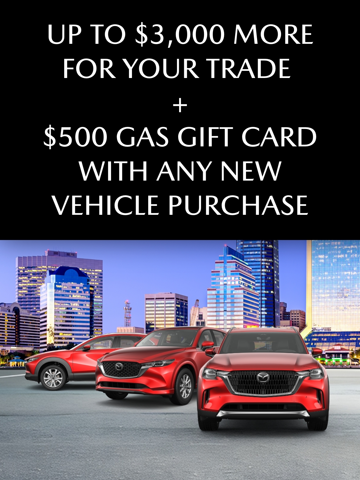 New Mazda CX-70 Lease Deals in Jacksonville, FL | Mazda at the Avenues
