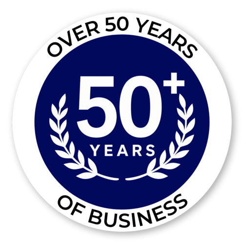 Over 5 Decades of Service