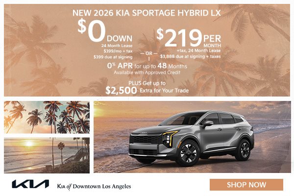 Select New 2025 & 2026 Kia Models