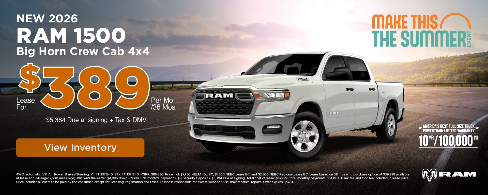 2026 RAM 1500
