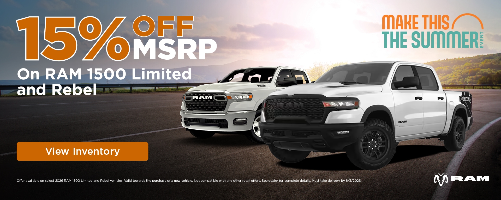 RAM 1500 Limited & Rebel