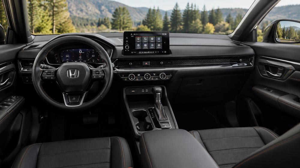 2026 Honda CR-V Sport-L Hybrid interior dashboard and center console