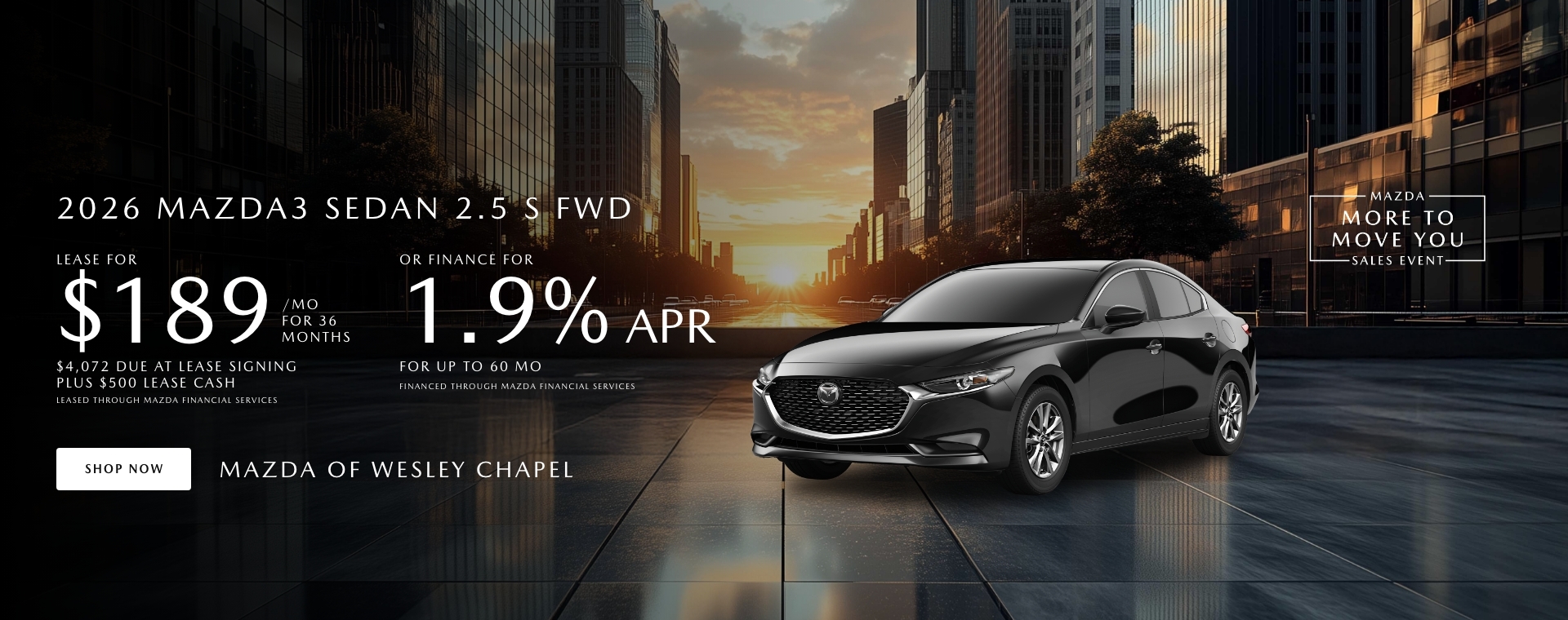Nuevo MAZDA3 Sedán 2.5 S FWD 2026