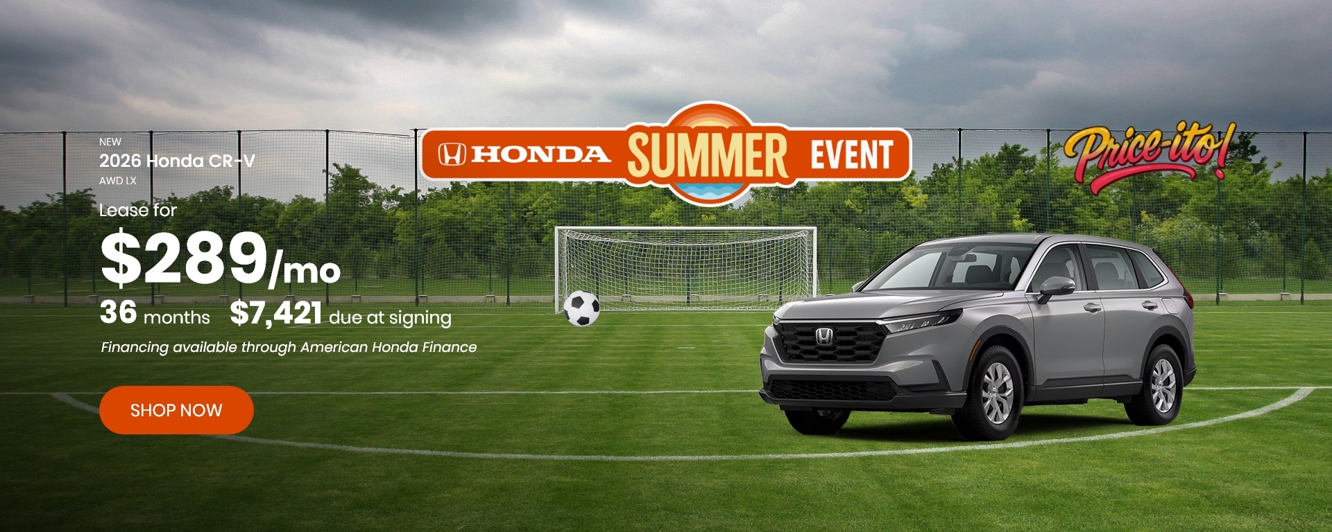 Lease a New 2026 Honda CR-V EX FWD