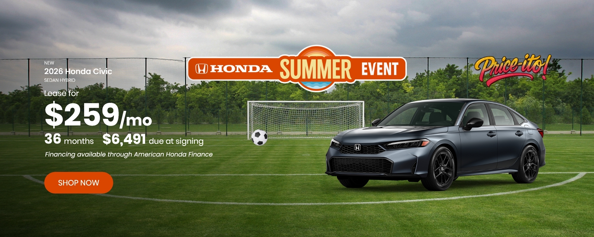Lease a New 2026 Honda Civic Hybrid Sedan Sport FWD
