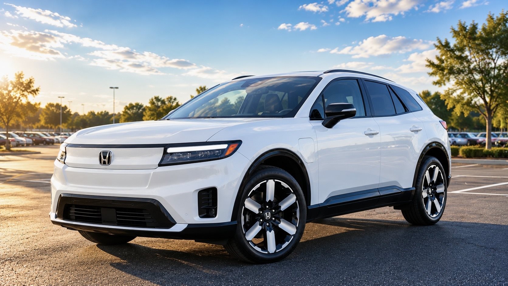 2026 Honda Prologue all-electric SUV parked at Honda Libertyville in Lake County, Illinois