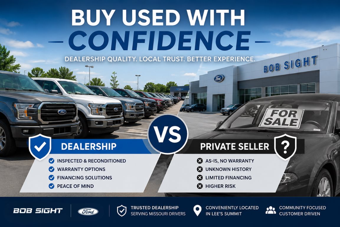 Used Cars for Sale Near Kansas City: Dealership vs Private Seller