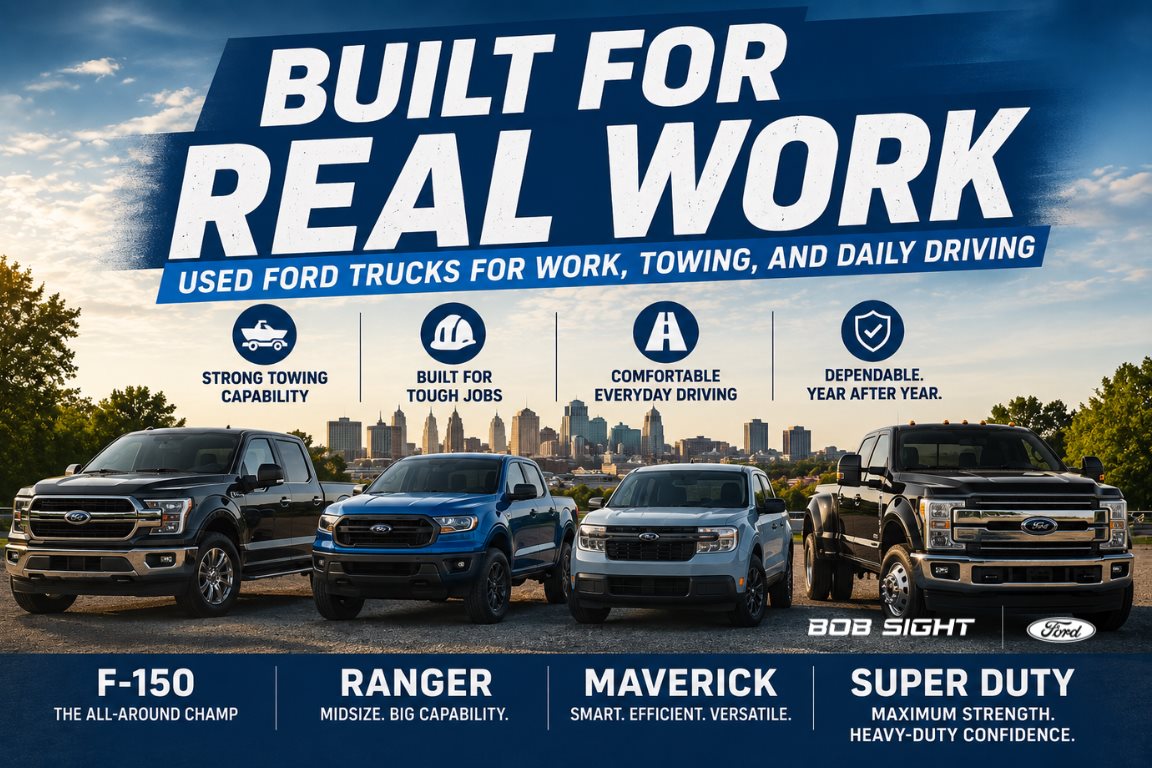 Used Ford Trucks Kansas City: Best Options for Work and Towing