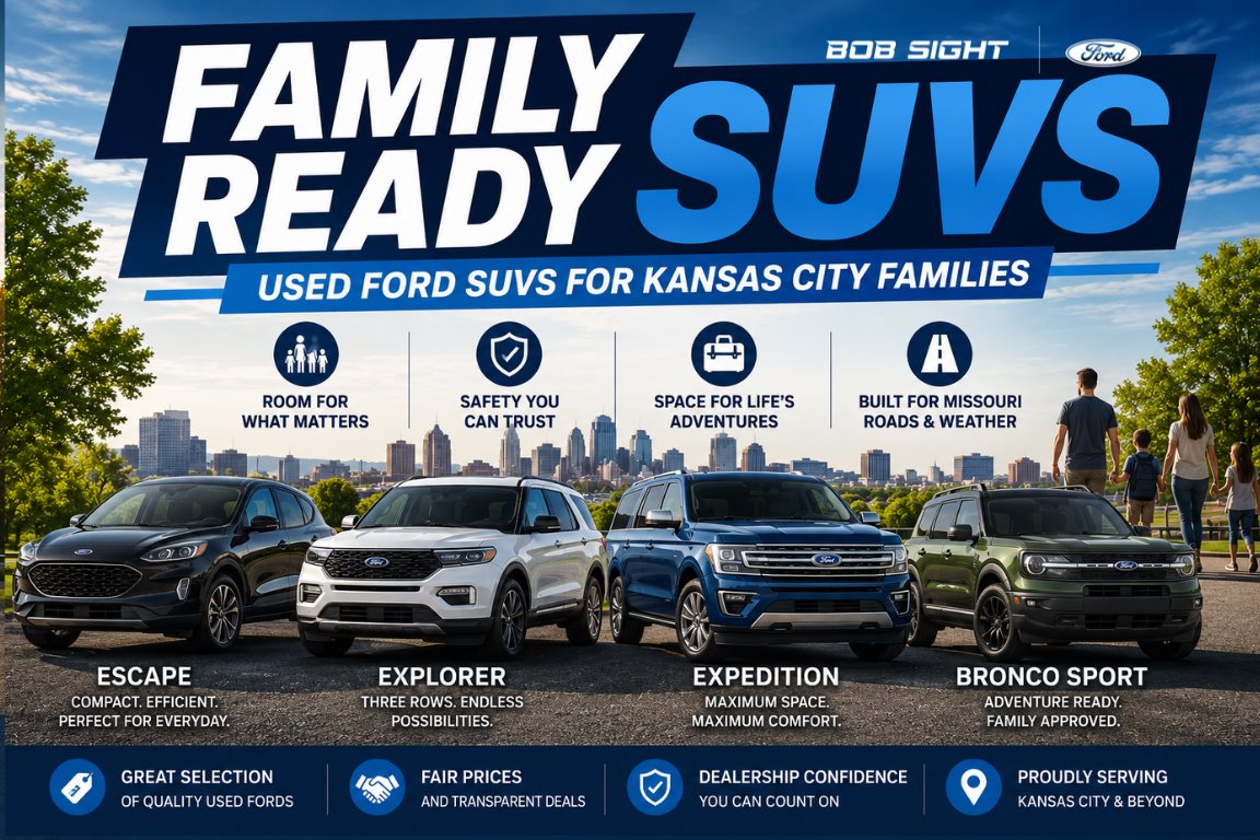 Used Ford SUV Near Kansas City: Best Options for Families