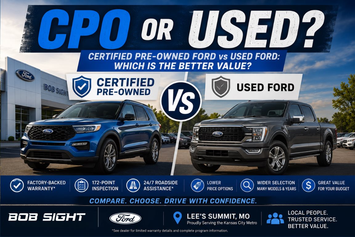 Certified Pre-Owned Ford Lee’s Summit: CPO vs Used Value