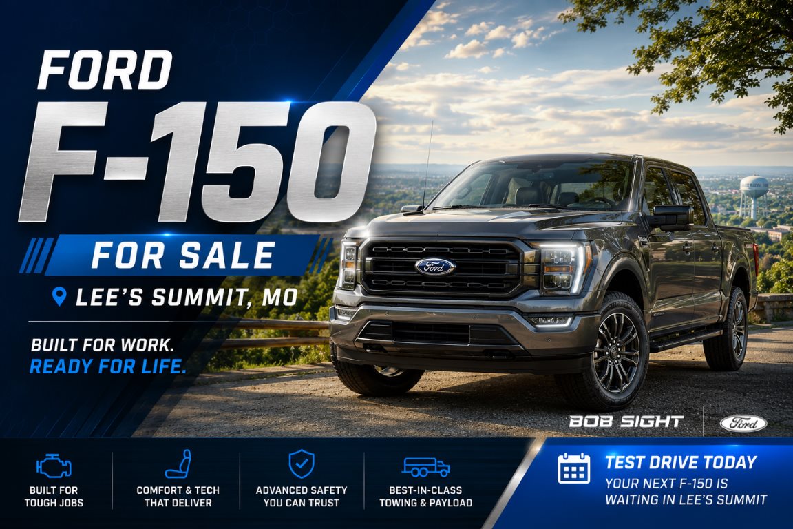 Ford F-150 for sale in Lee's Summit, MO with special year-end offers available now
