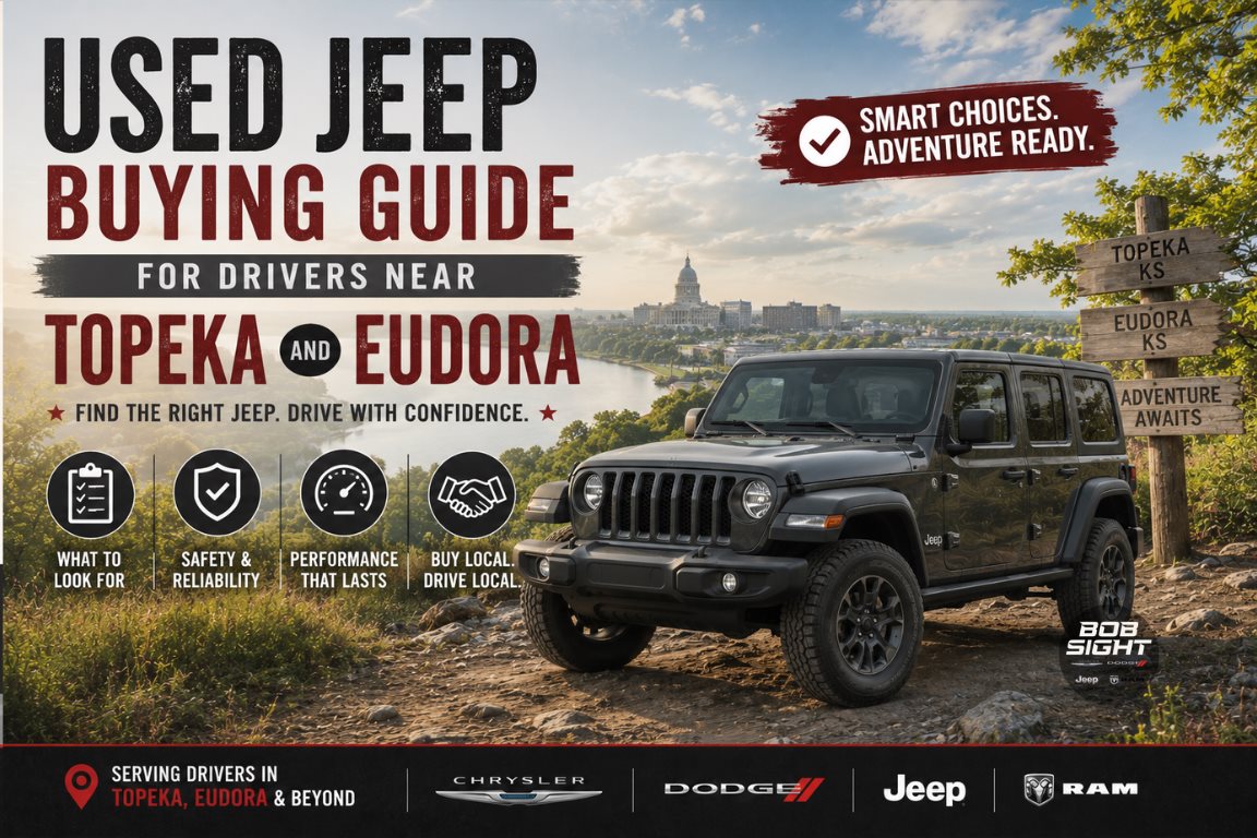 Used Jeep Buying Guide for Drivers Near Topeka and Eudora