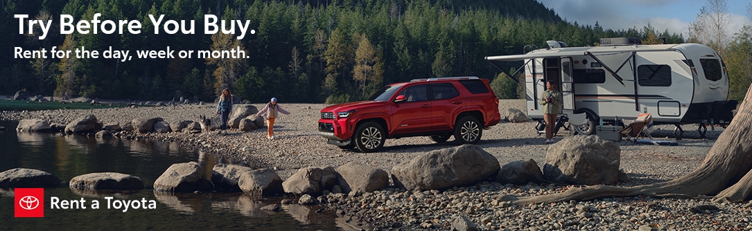Try Before You Buy Toyota Rent a Car