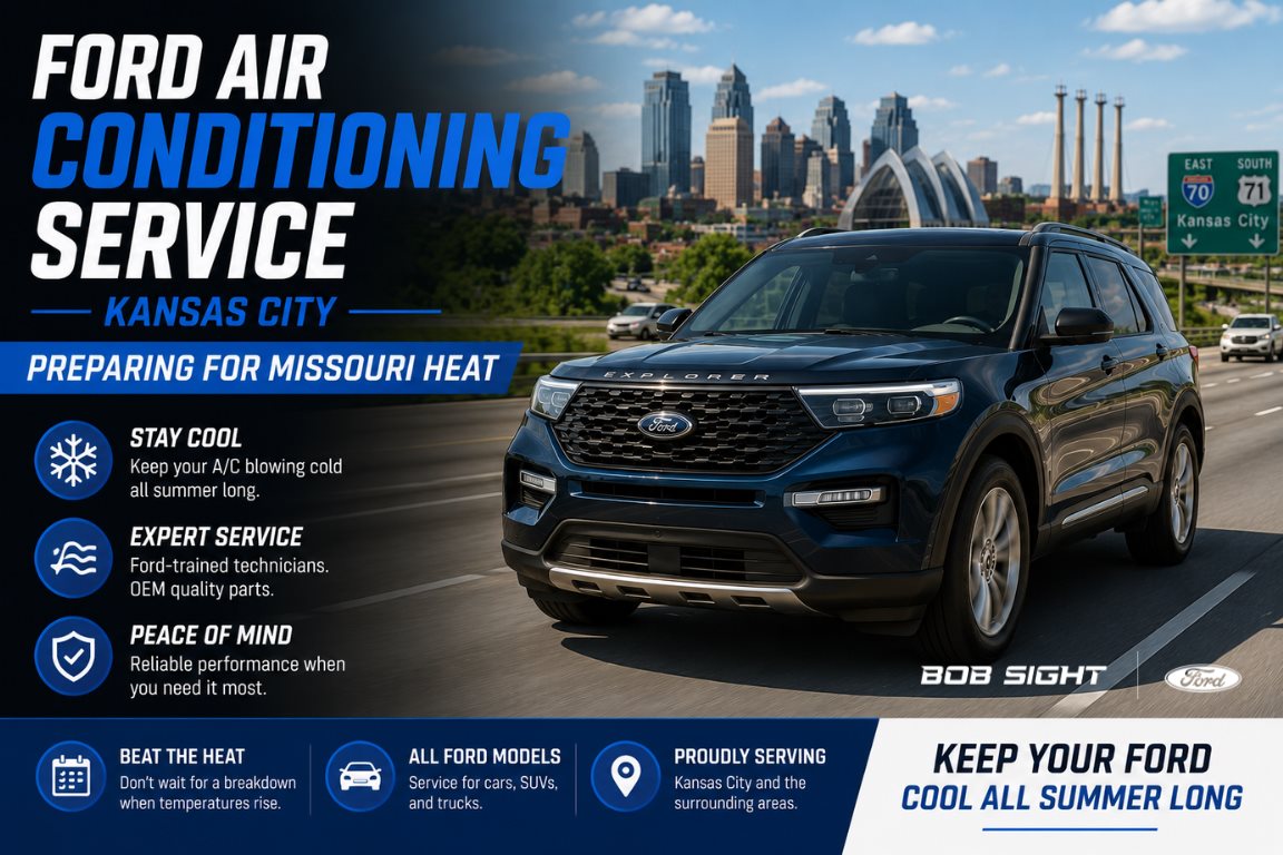 Ford Explorer air conditioning service in Kansas City to prepare for Missouri summer heat