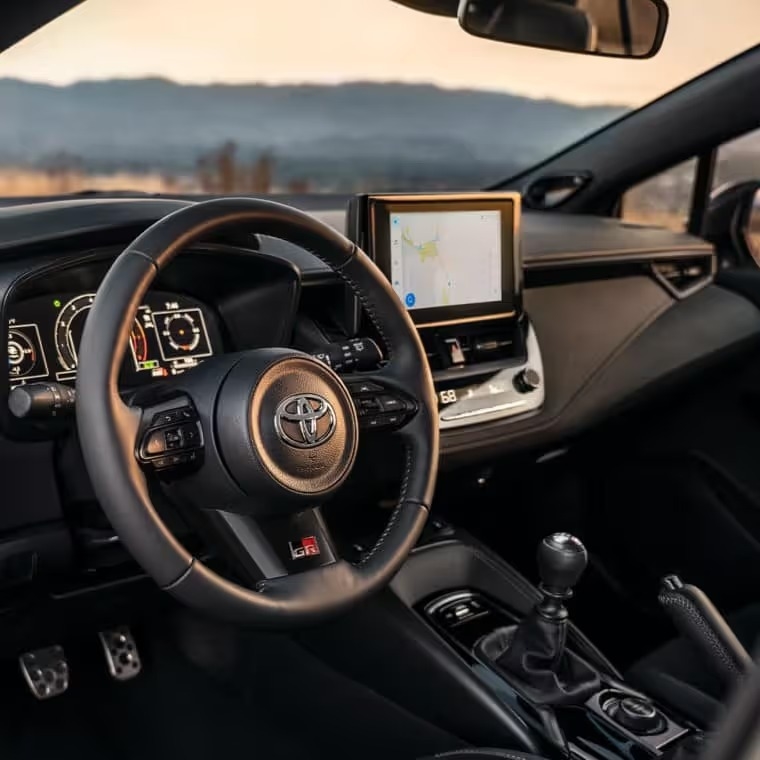 gr corolla interior