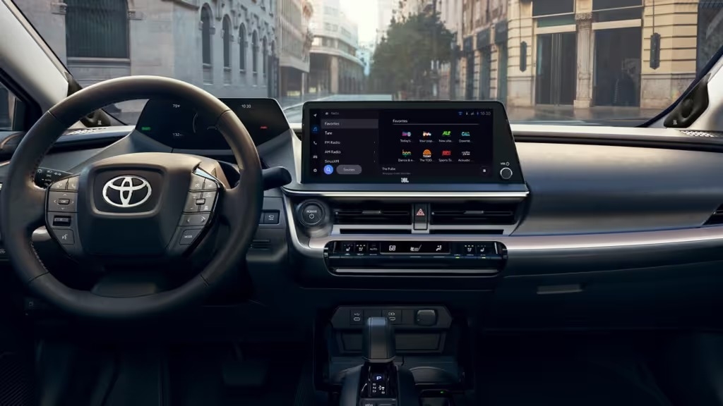 toyota prius interior