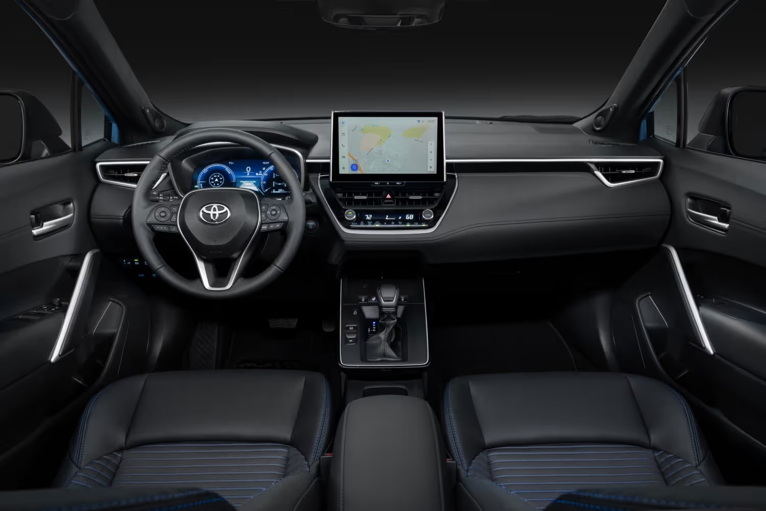 toyota corolla cross interior