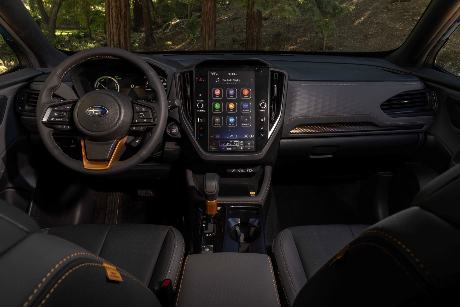 Interior of the 2027 Subaru Forester Wilderness Hybrid