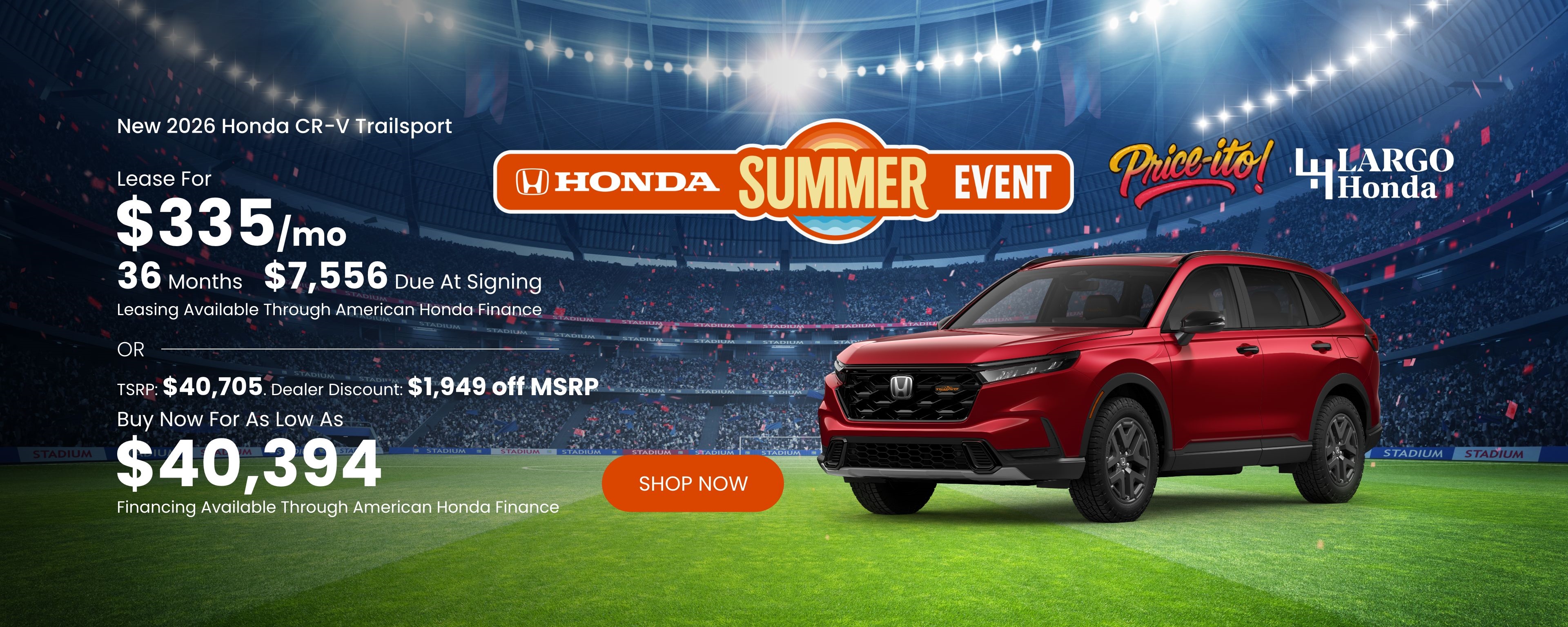 Lease a New 2026 Honda CR-V Hybrid Trailsport