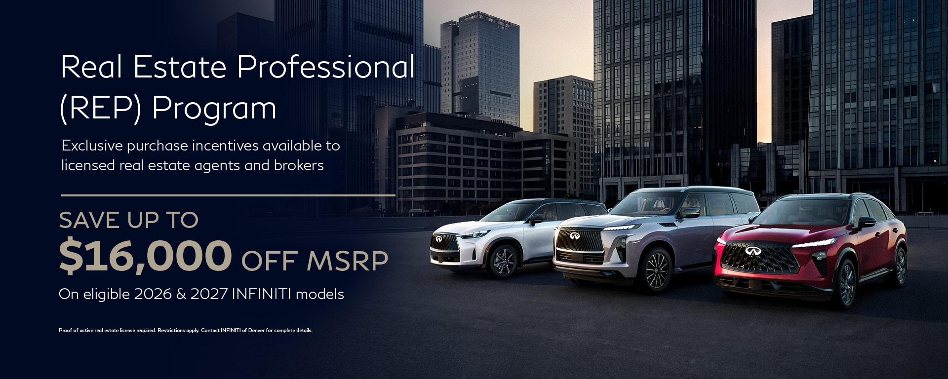 INFINITI Real Estate Professional Program