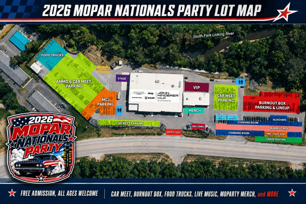 Event Day Party Map