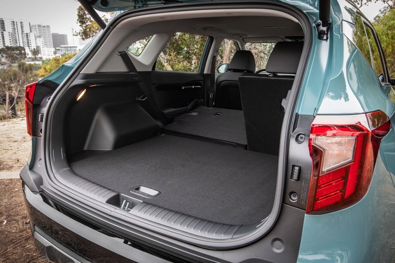 2027 Kia Seltos roomy interior and cargo space