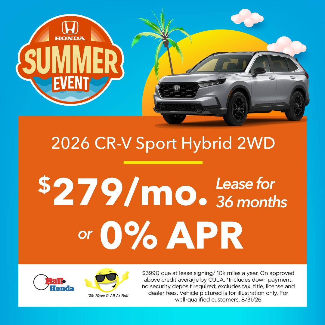 New 2026 CR-V Sport Hybrid