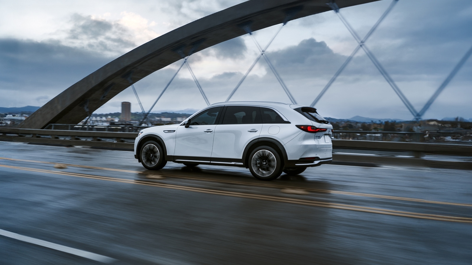 Mazda CX-90 PHEV loaded with gear for a Southern California weekend adventure