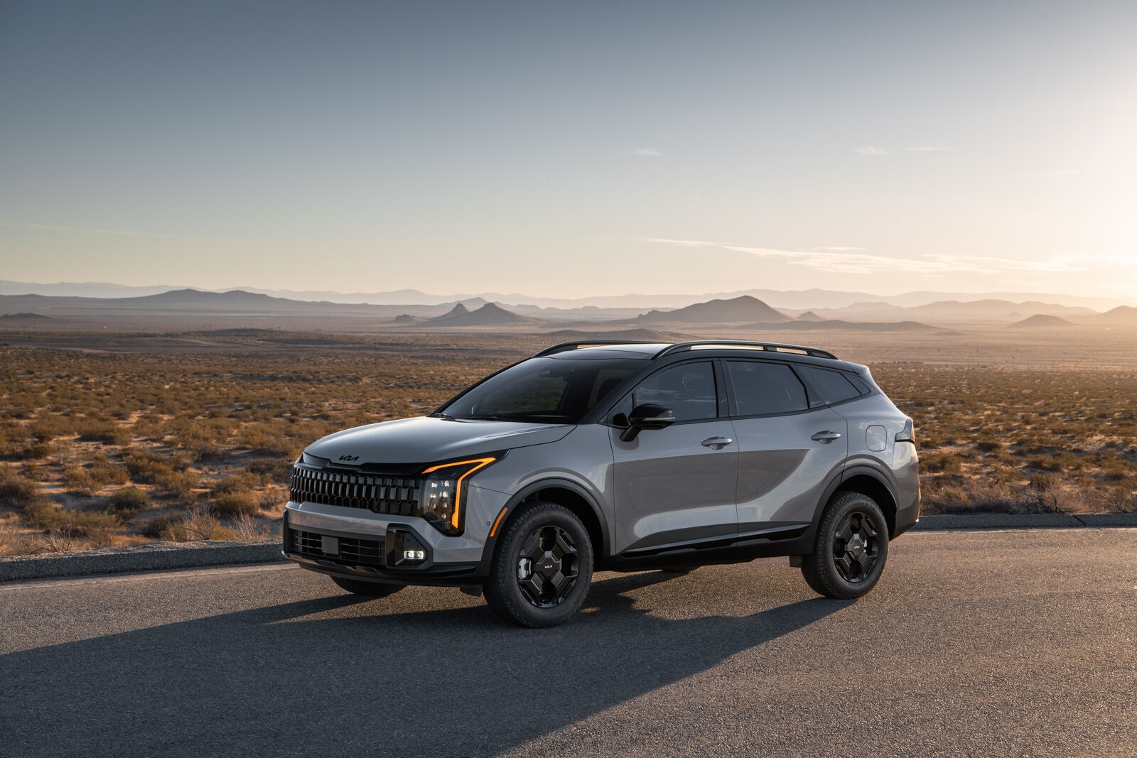2027 Kia Sportage side profile showing redesigned styling