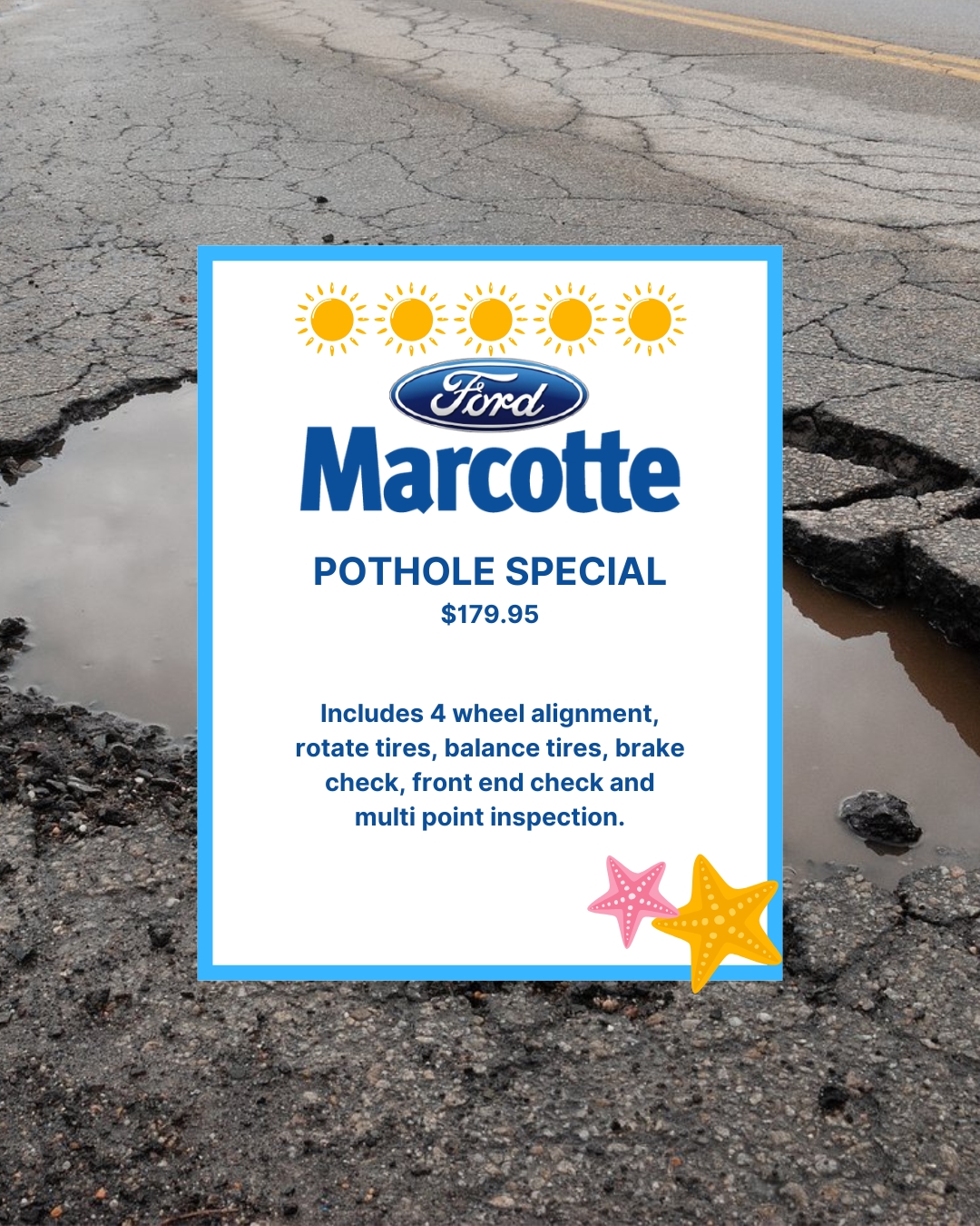 Pothole Special