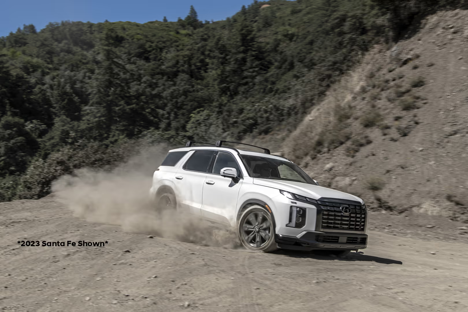 Spy shots reveal new details and additions to the 2024 Hyundai Santa Fe