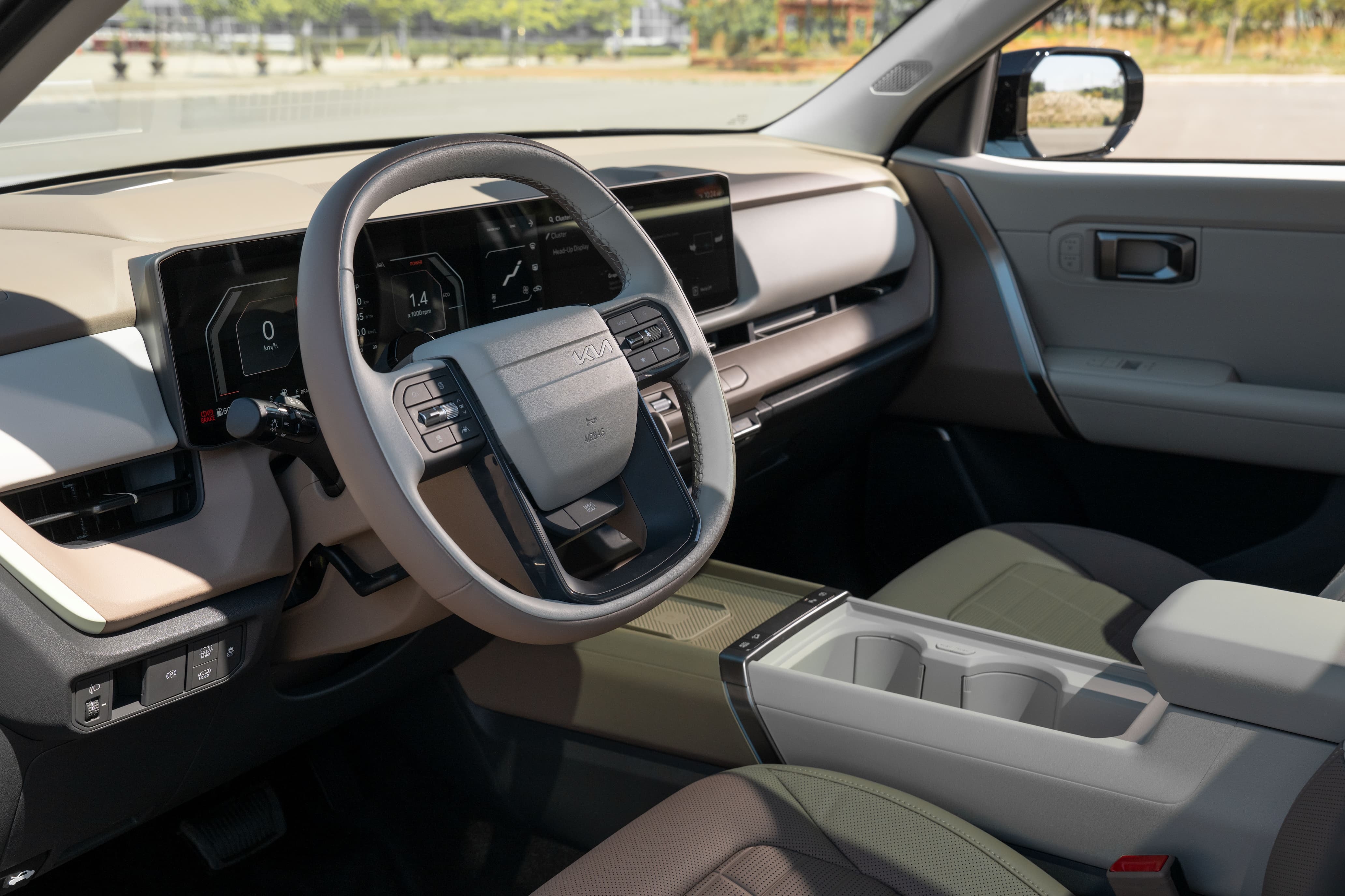 2027 Kia Seltos exterior design on a Southern California street