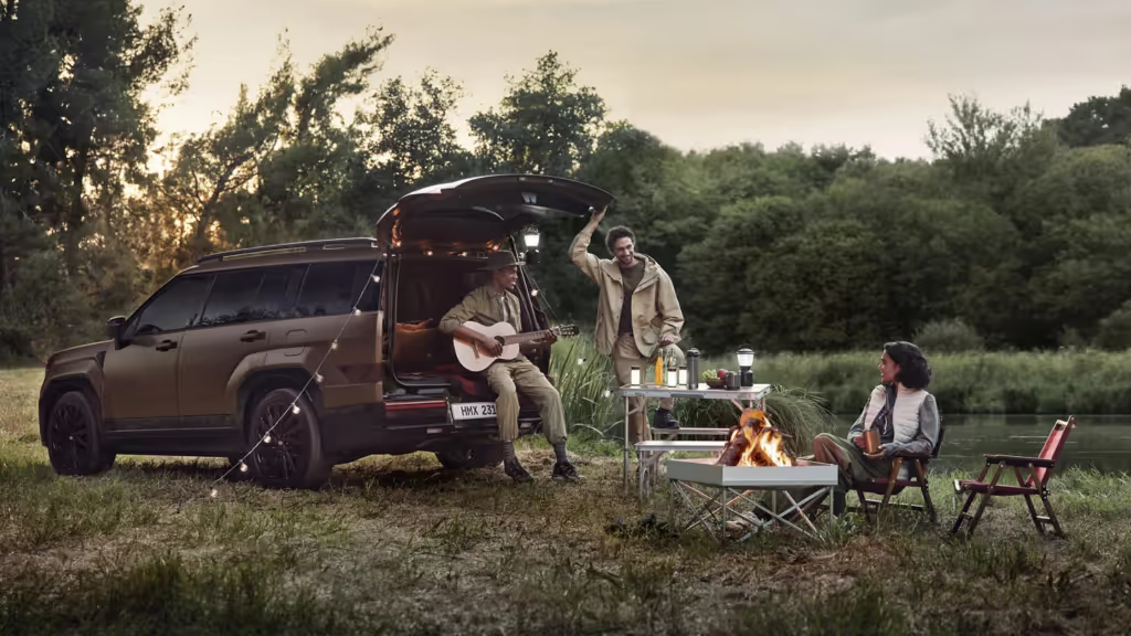 2024 Hyundai SANTA FE in the outdoors