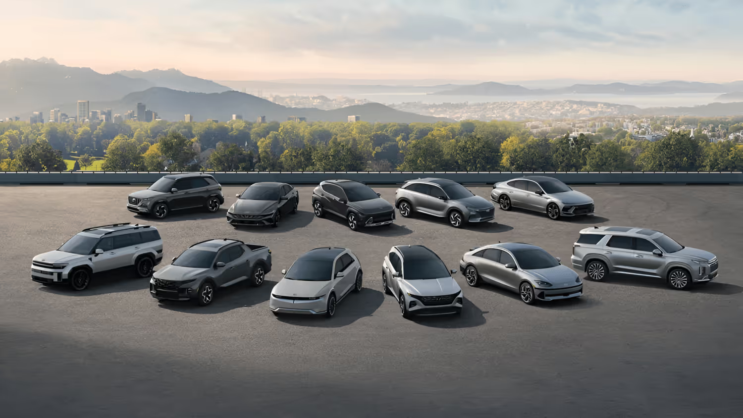 Hyundai vehicle lineup