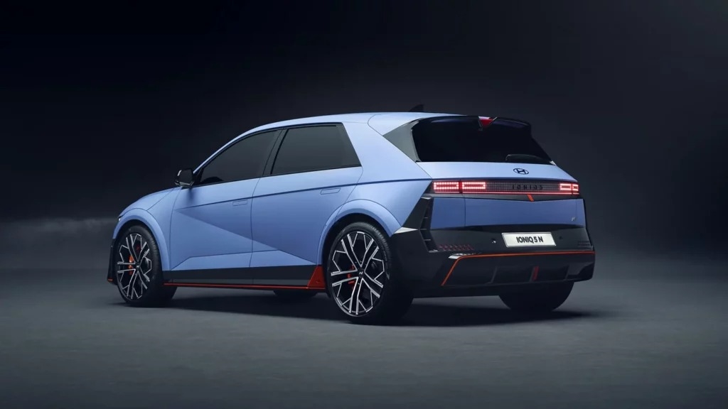 2025 hyundai ioniq 5 n rear 