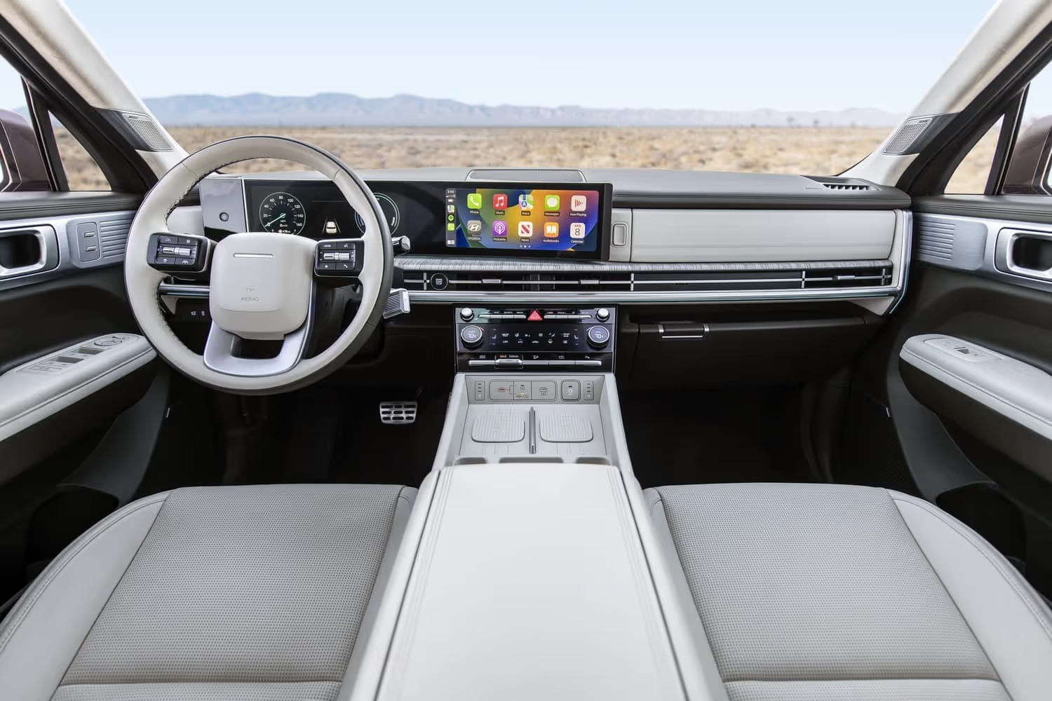 2024 hyundai santa fe interior details