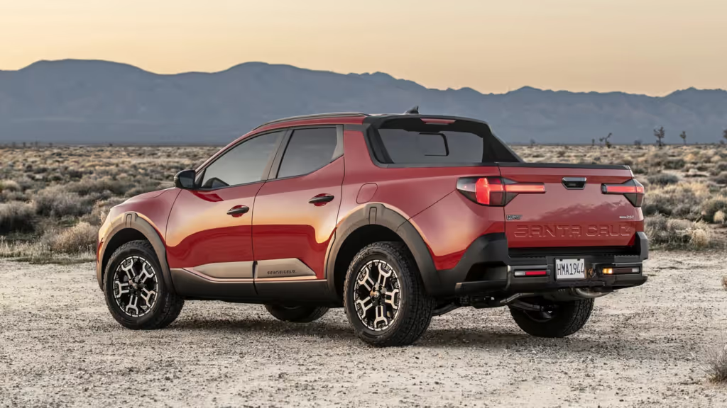 2025 Hyundai SANTA CRUZ Rear view