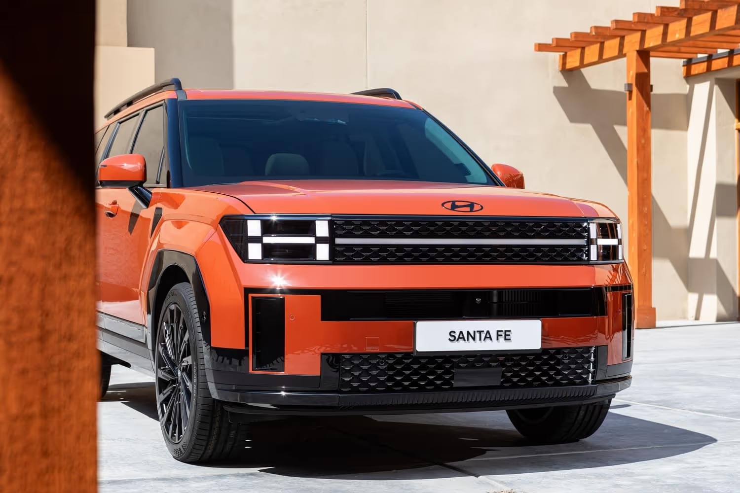 2024 Hyundai SANTA FE in orange